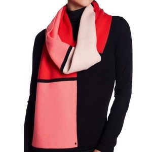 Kate Spade Color Block Scarf